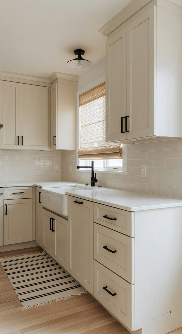 warm matte black contrasted warmth