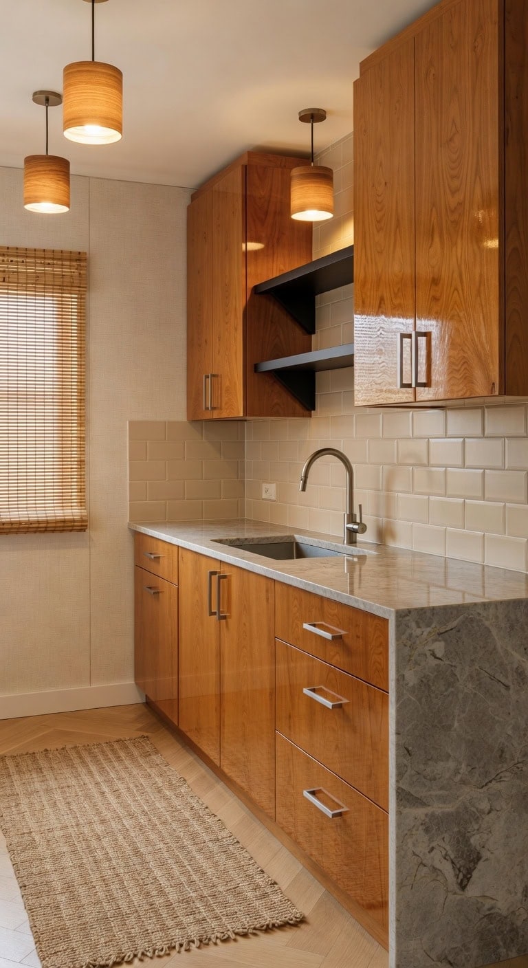 warm modern polished inviting