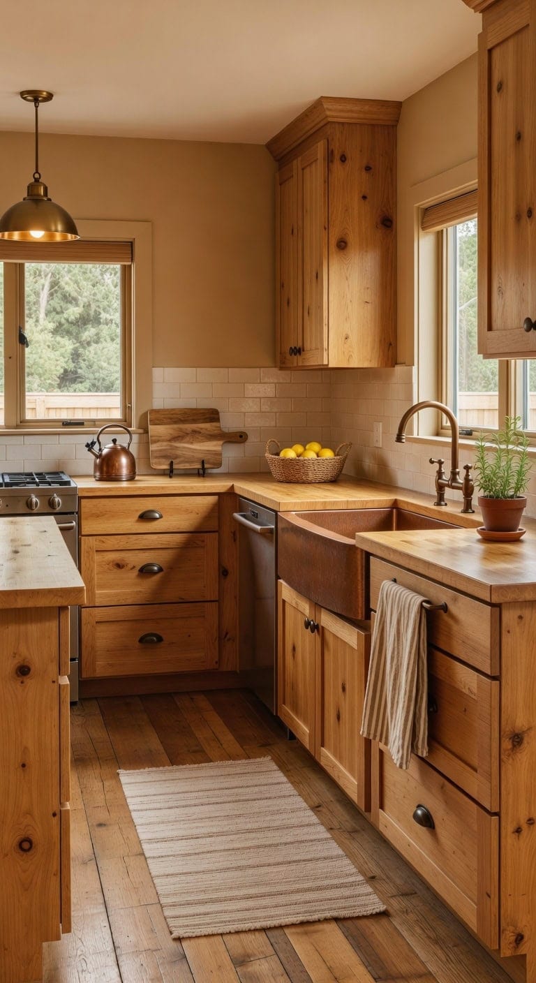warm rustic practical character