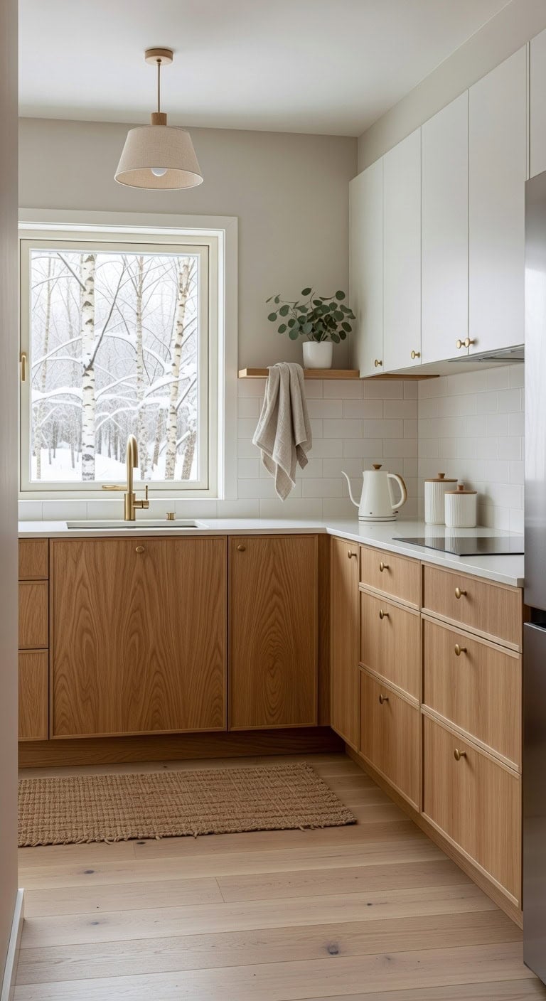 warm textured calm scandinavian