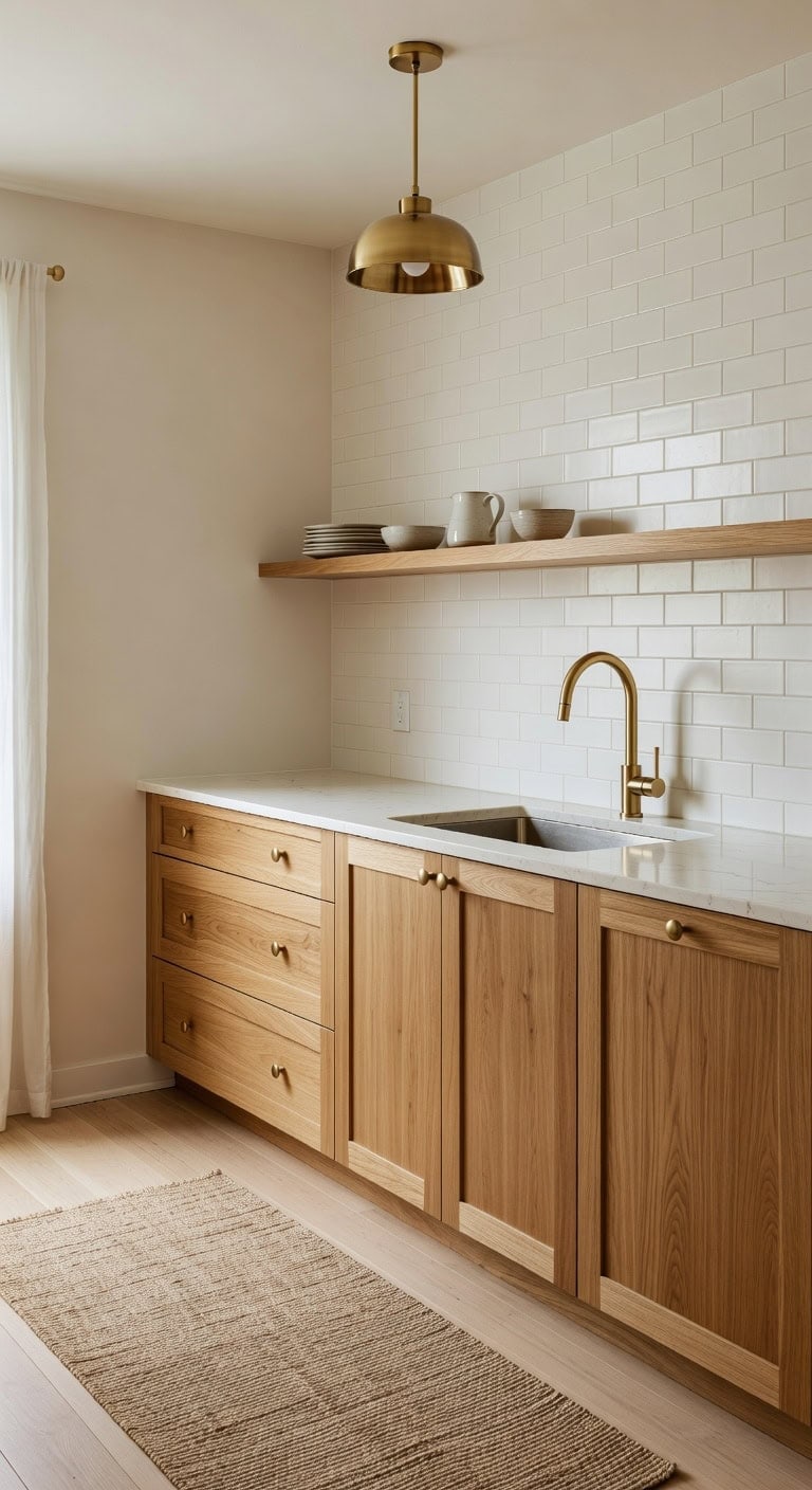 warm timeless light wood natural charm