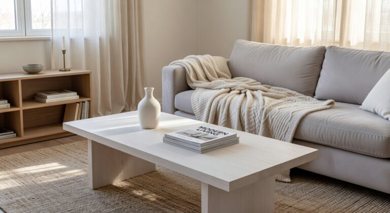 whitewashed wood coffee table trends