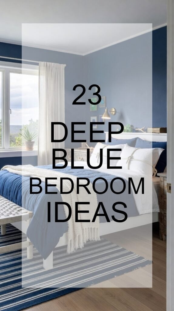 23 Deep Blue Bedroom Ideas That Embrace Depth