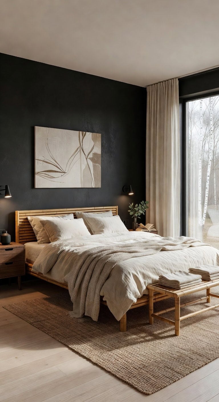 black and bamboo serenity