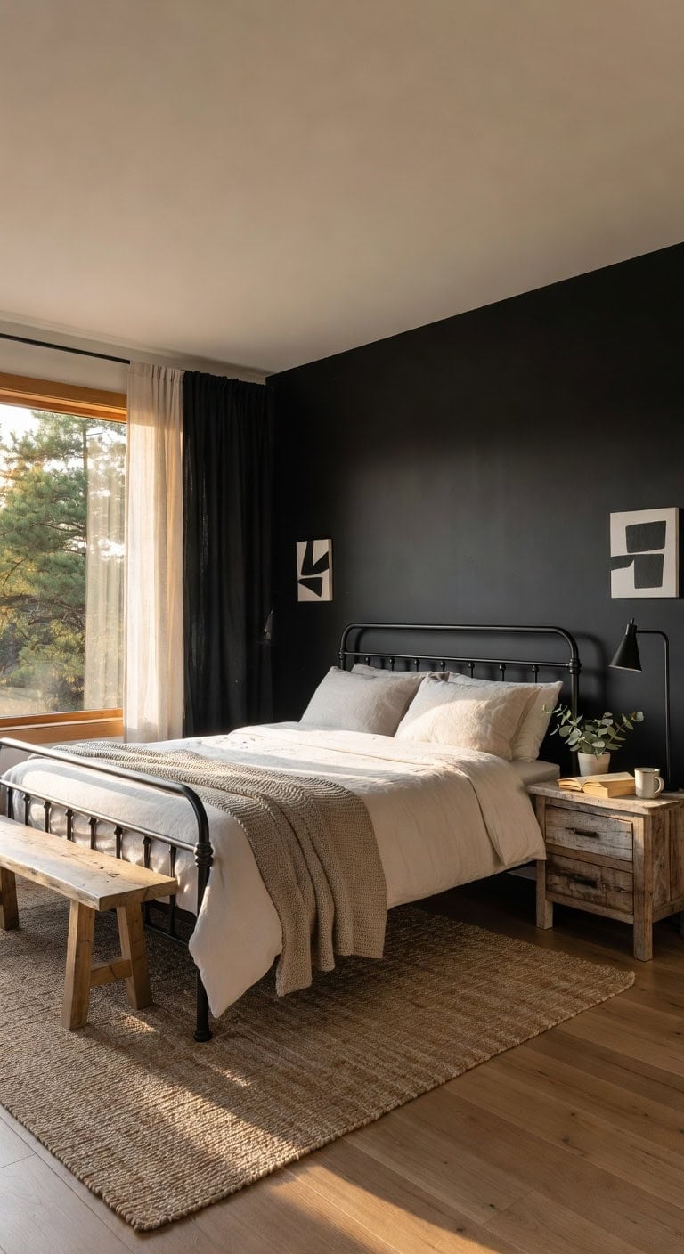 black metal rustic retreat