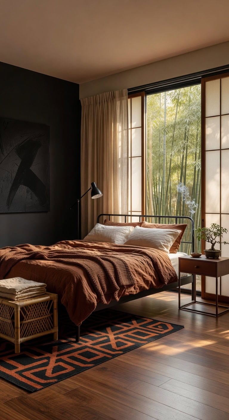 black rust zen retreat