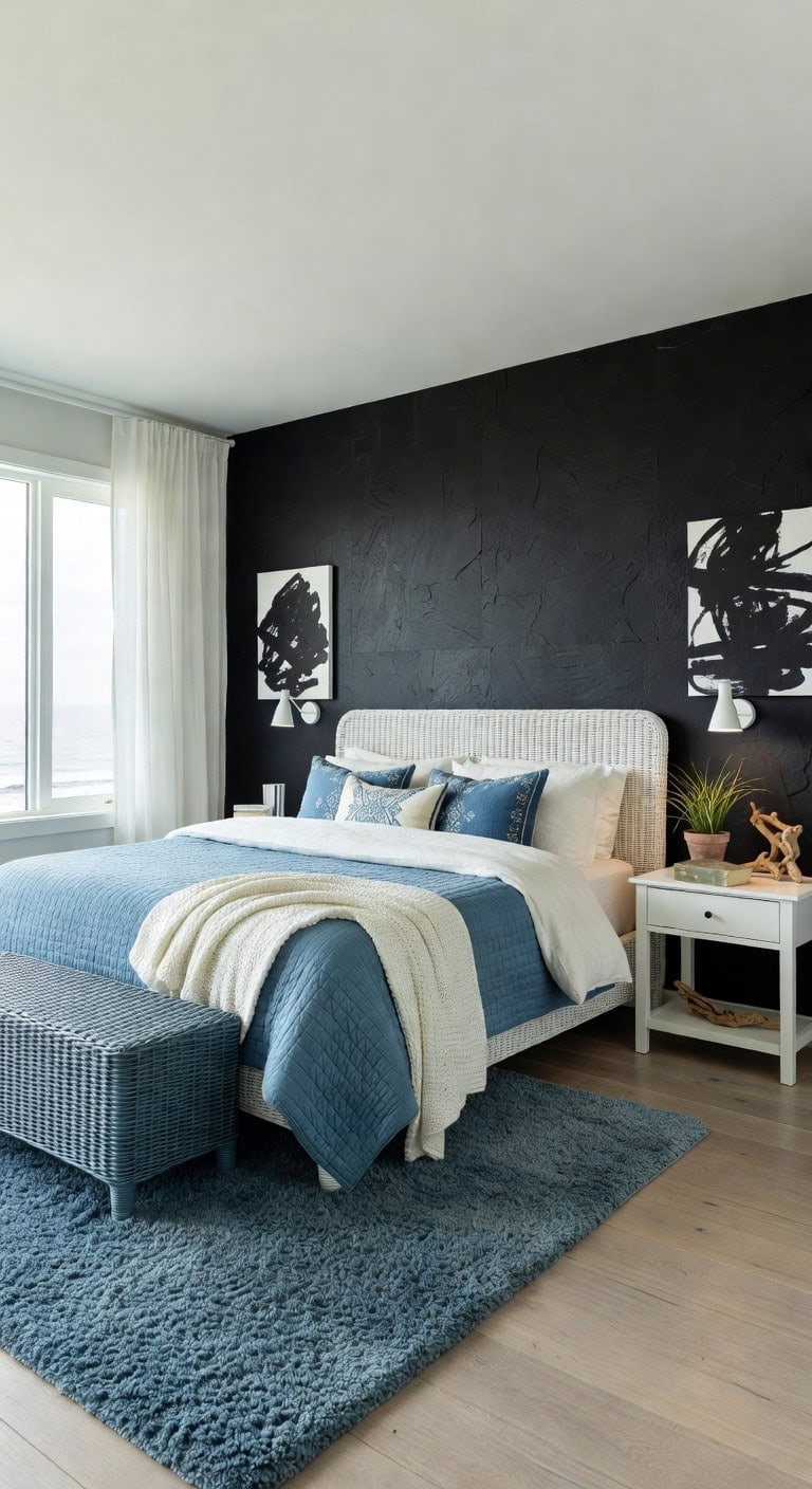 black slate coastal retreat