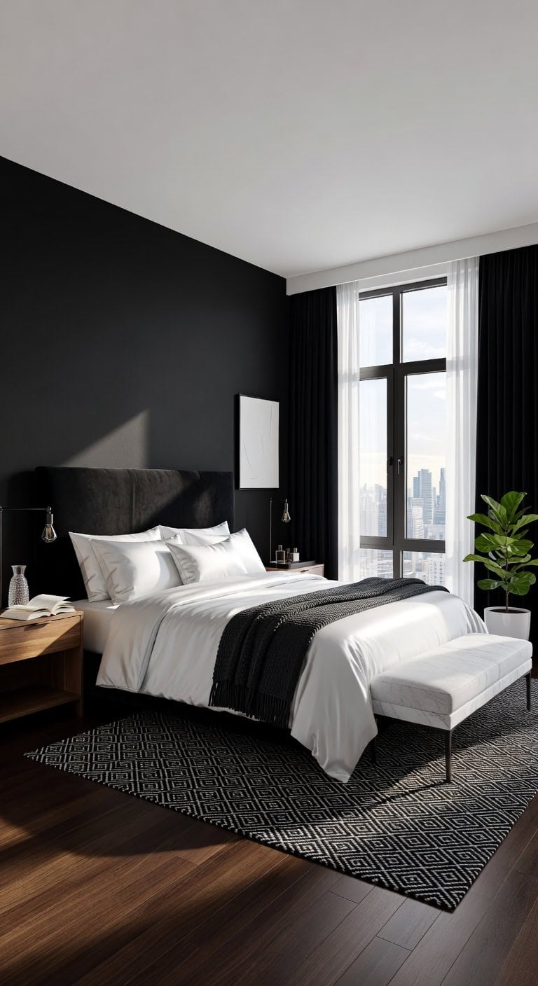 black velvet white silk