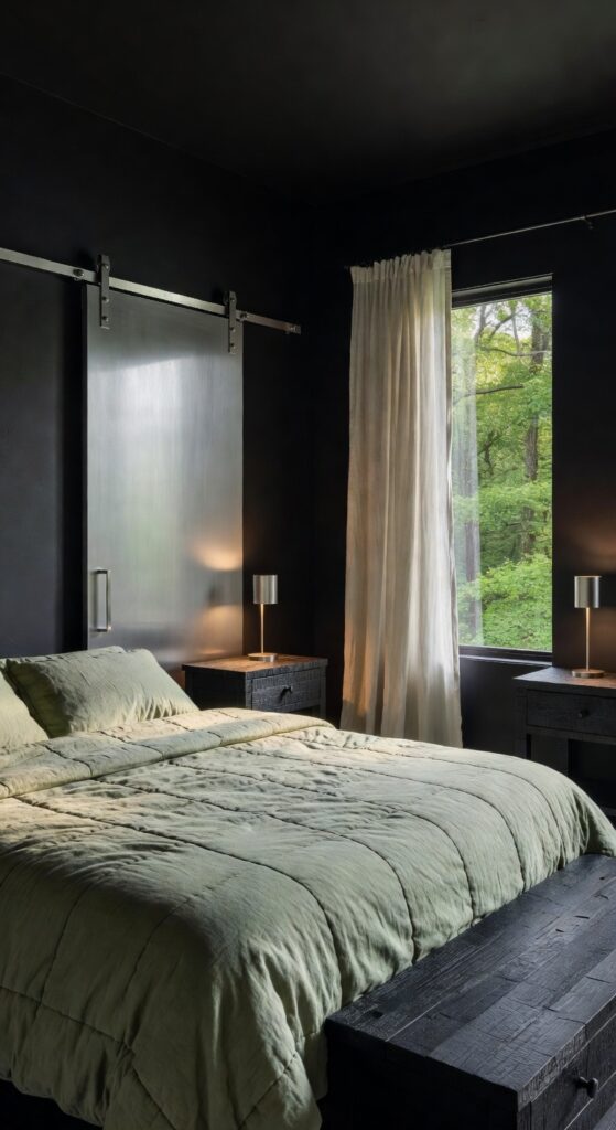 23 Black Wall Bedroom Ideas That Transform Rooms