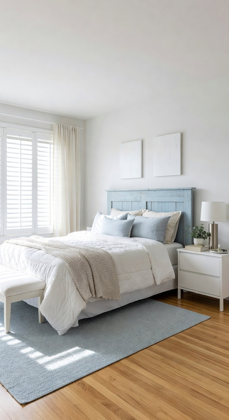 blue barn bedroom serenity