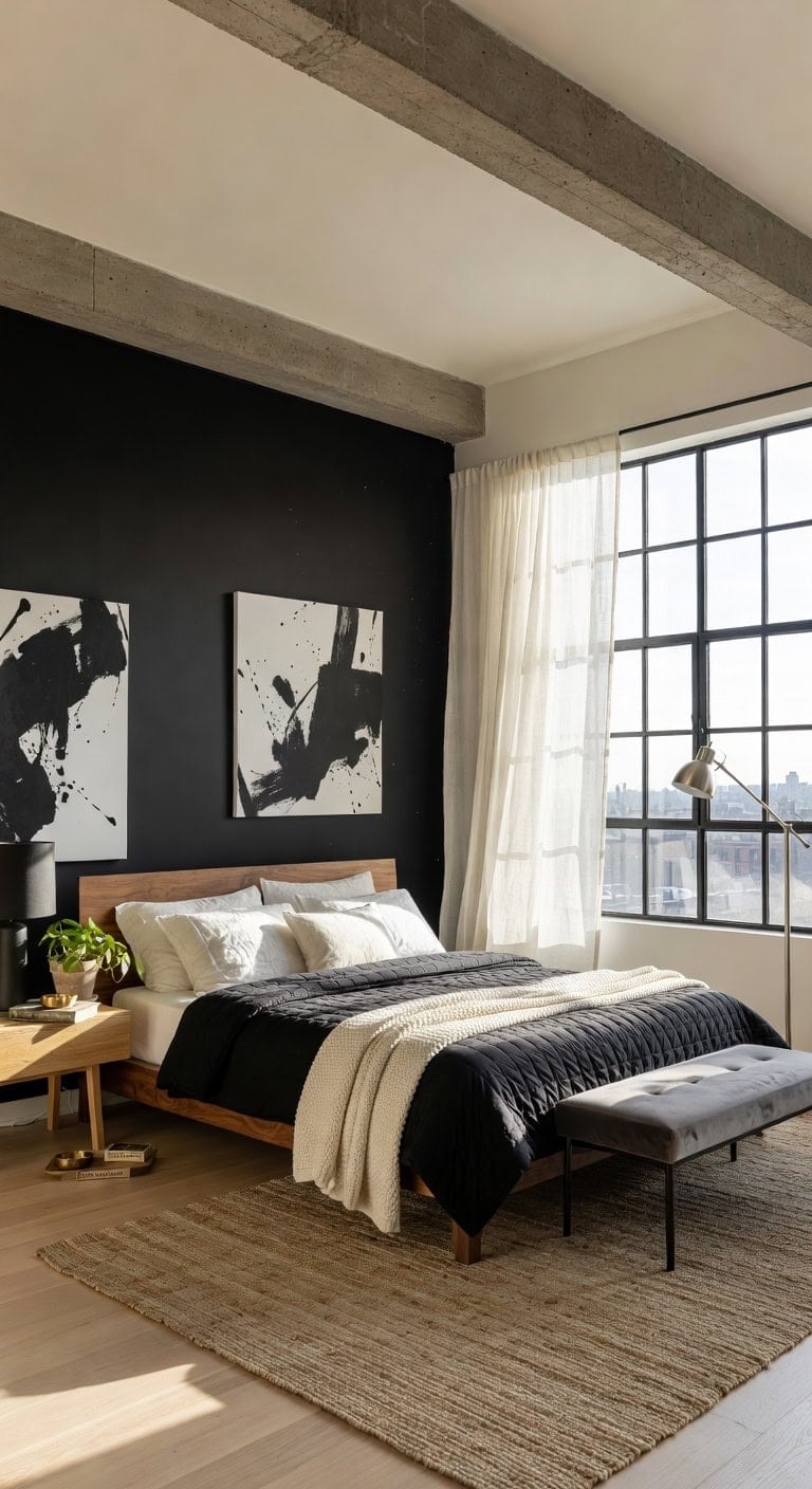 bold comforter airy loft