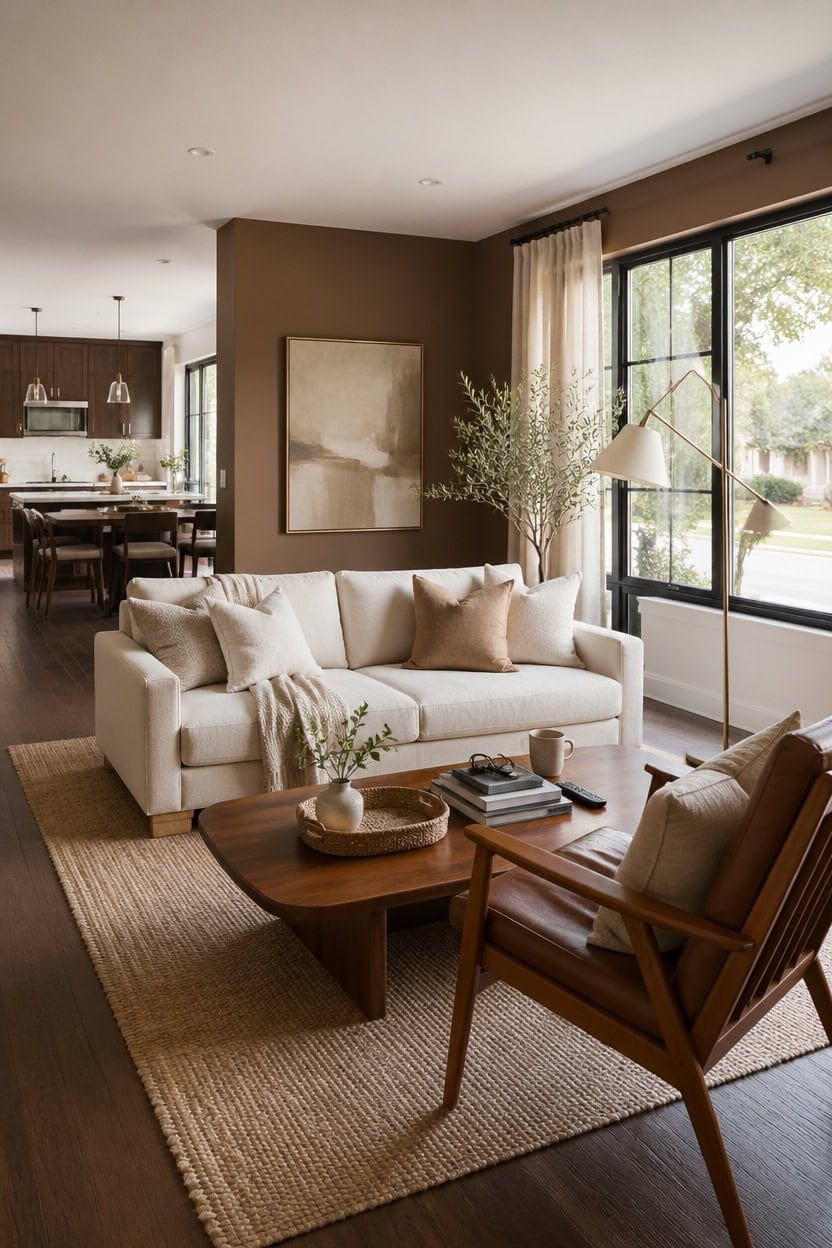 calm airy living space