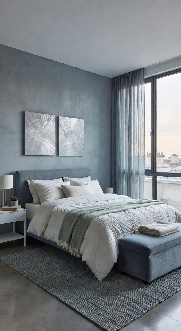 calm urban concrete sanctuary
