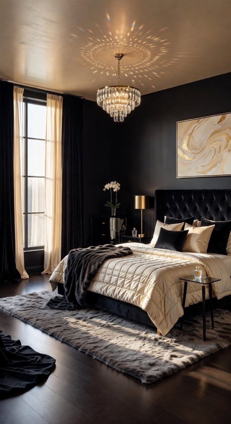 champagne soaked black bedroom champagne soaked black bedroom