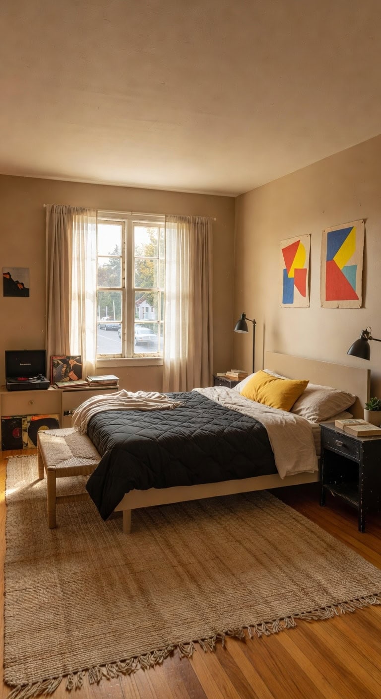 cheerful retro music sanctuary