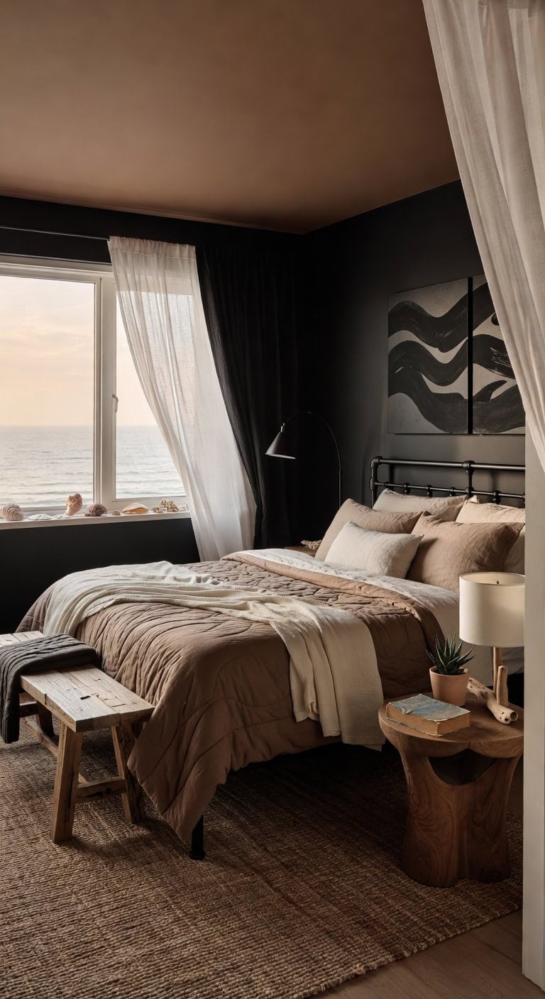 coastal black brown retreat