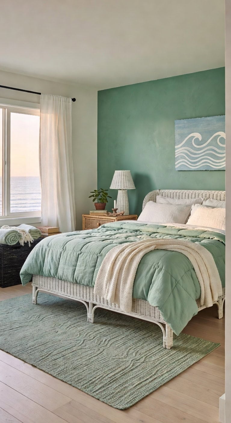 coastal breezy rattan retreat