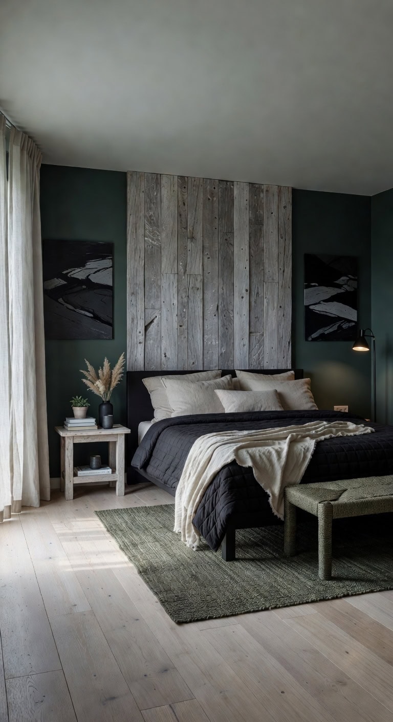 coastal green black minimalist