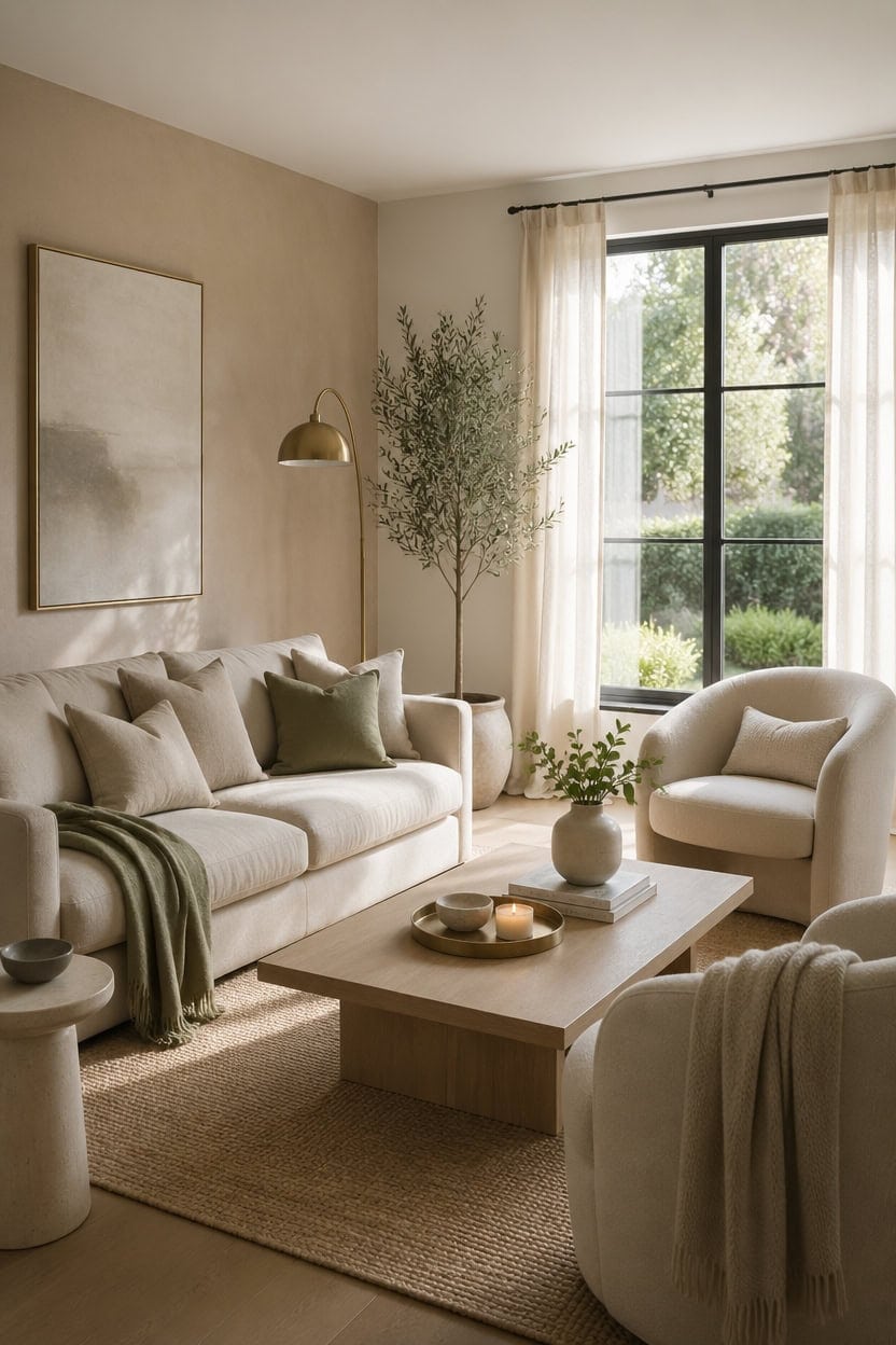 cream beige texture serenity