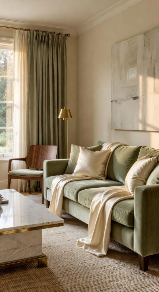 23 Cream Couch Living Room Ideas to Style Your Neutral Sofa