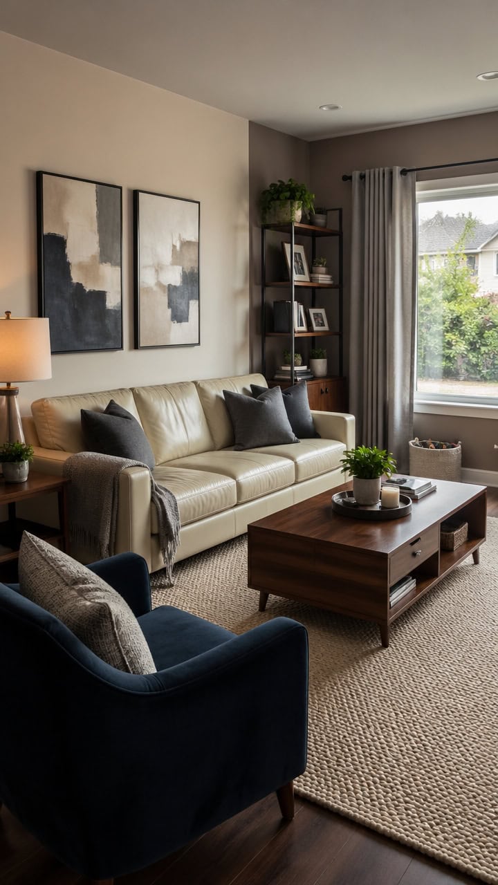 cream leather sofa microfiber