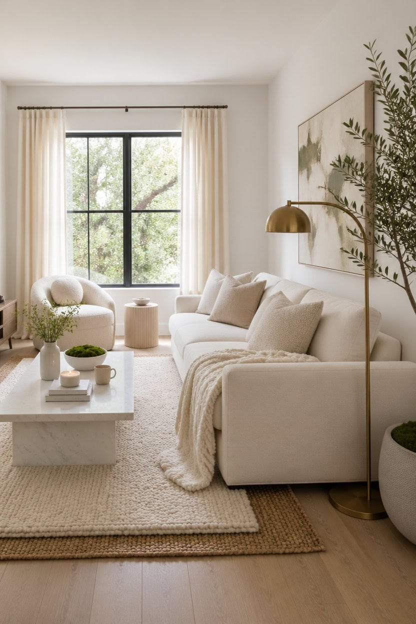 cream sofa ivory textures
