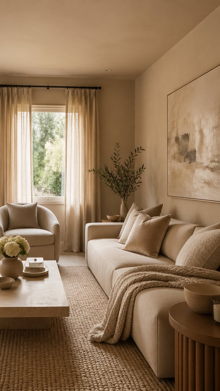 creamy beige serenity