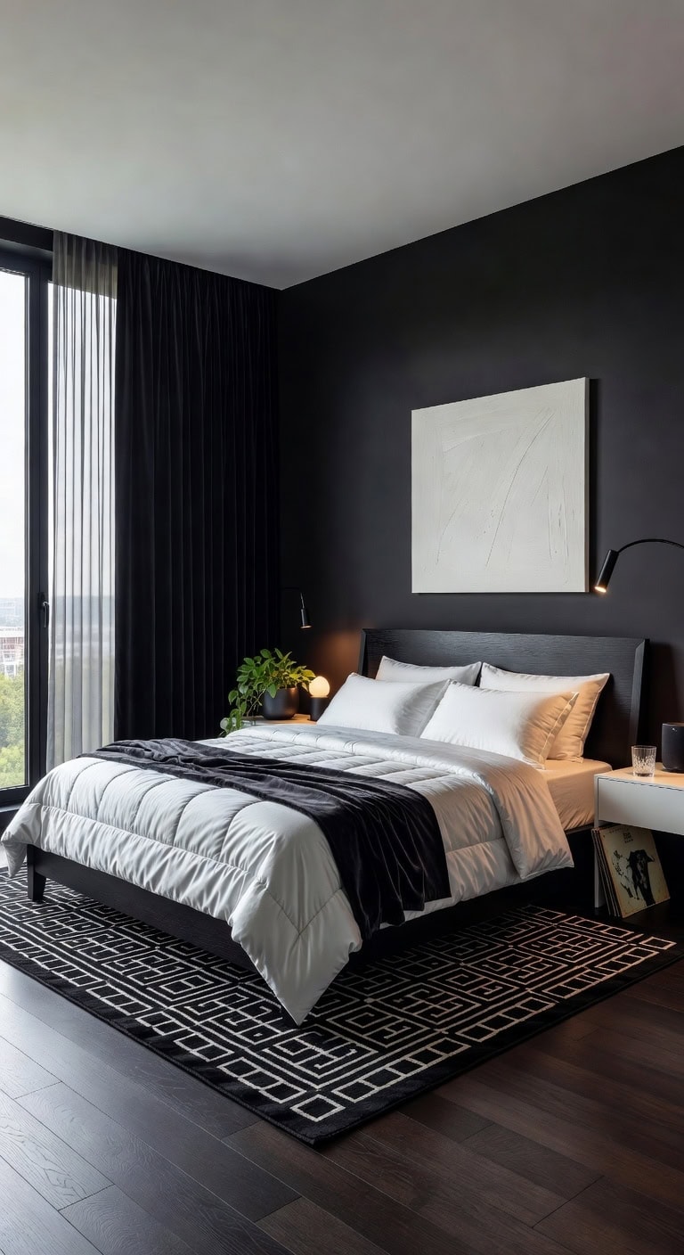 dark elegance meets soothing