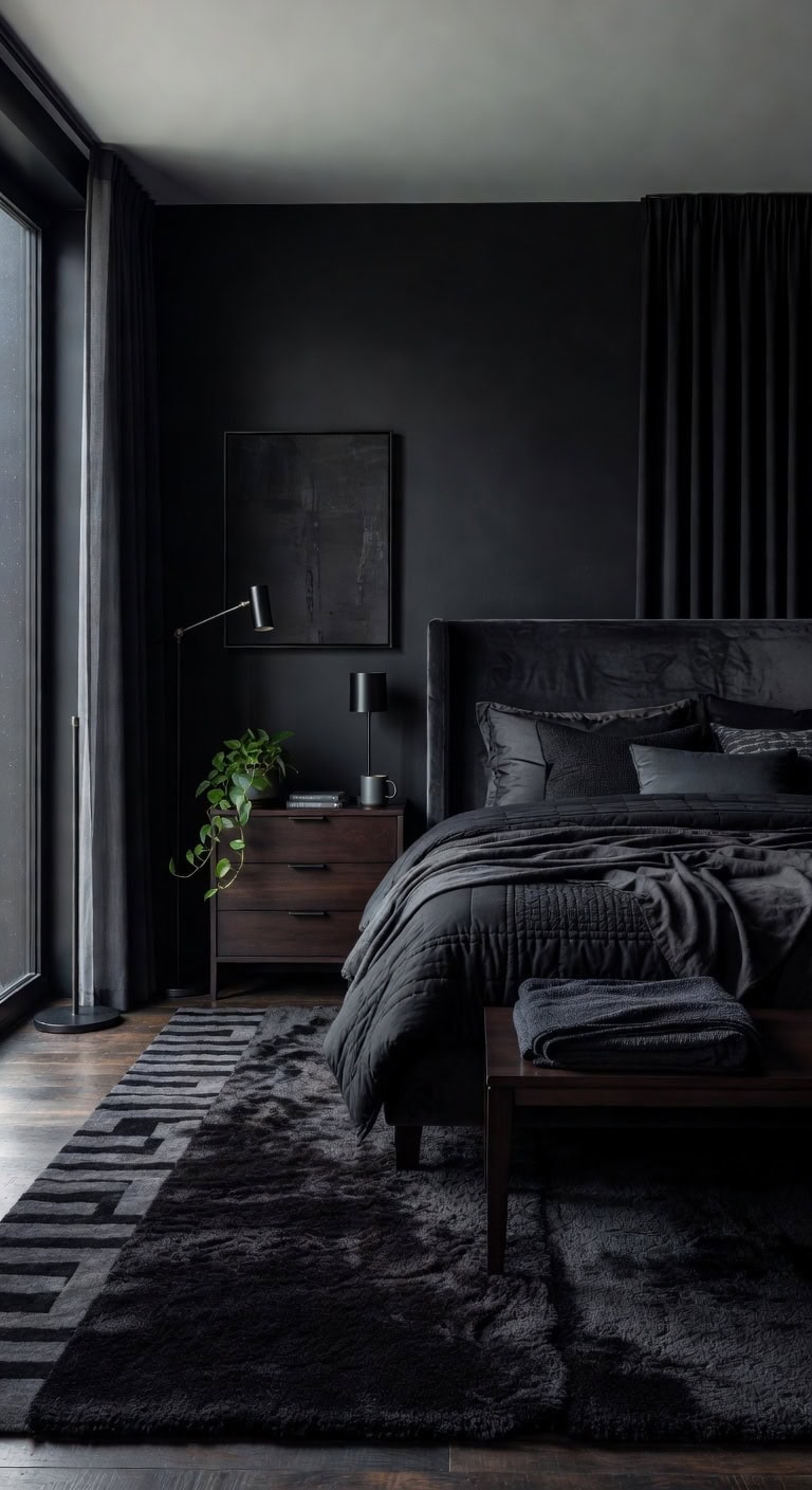 dark layered rug sanctuary