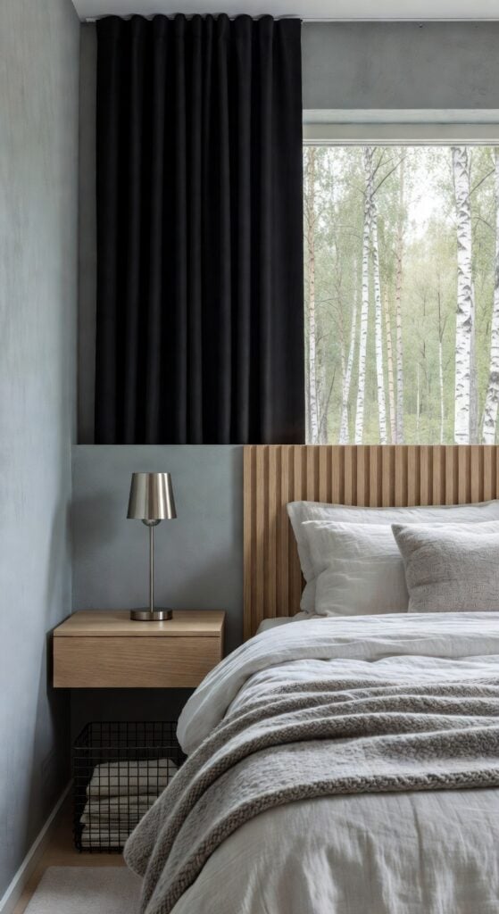 23 Black Curtains Bedroom Ideas to Create Dark Retreats