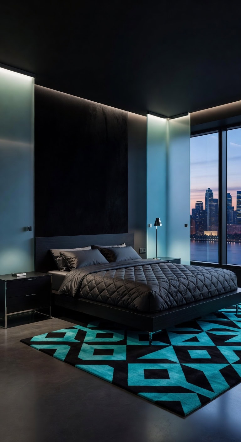 dark stylish bedroom interiors dark stylish bedroom interiors