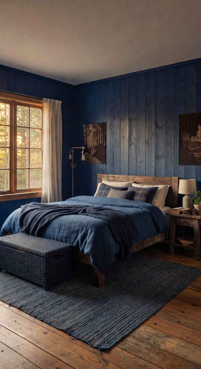 deep blue cabin retreat