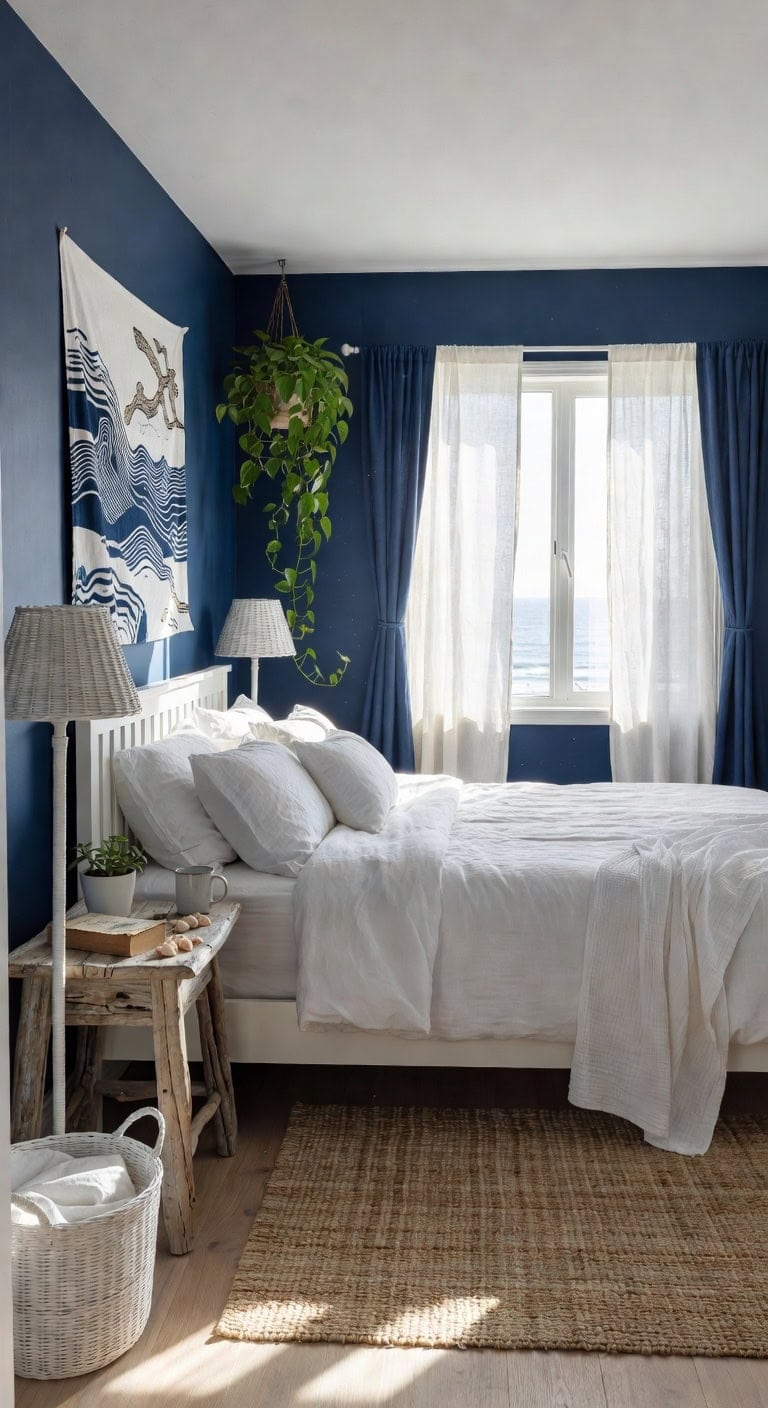 deep blue coastal retreat