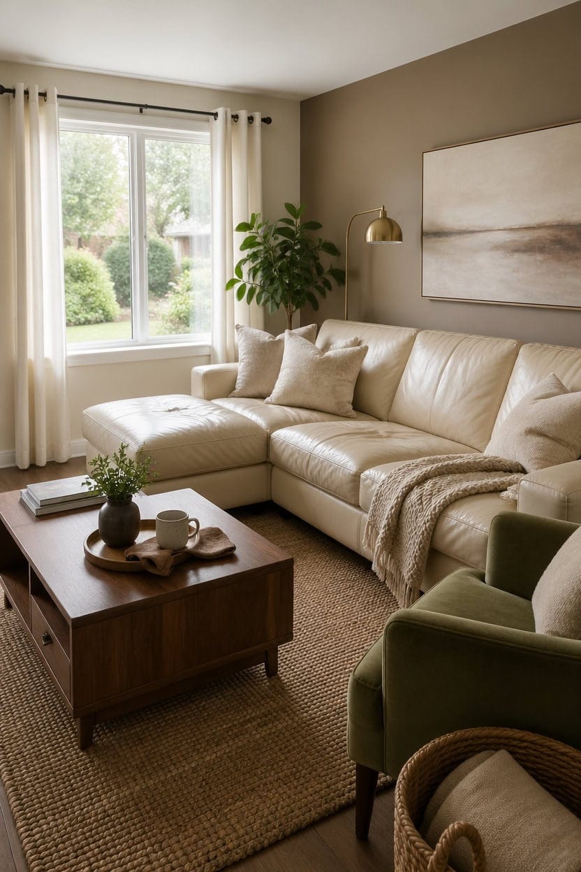 diy leather sofa refresh
