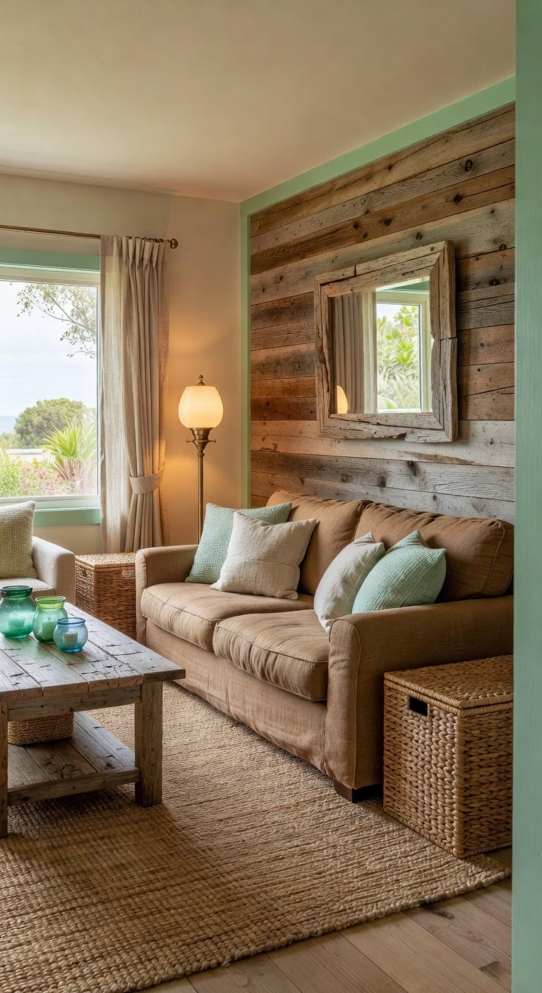 driftwood sea glass coastal retreat