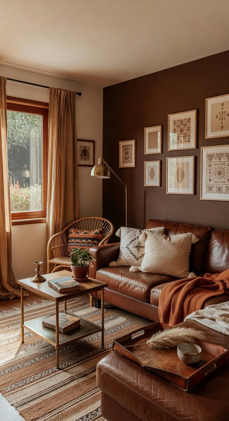 eclectic global warm living