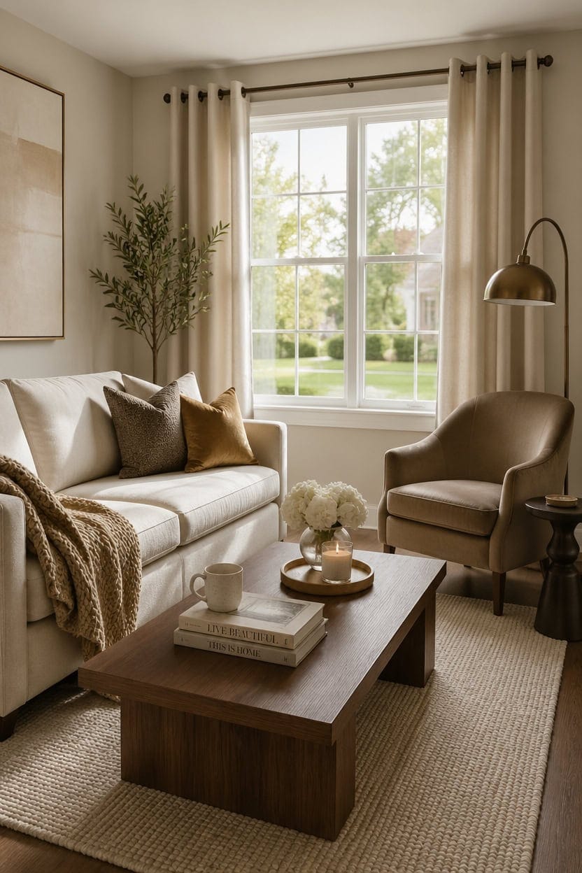 elegant cream living refresh
