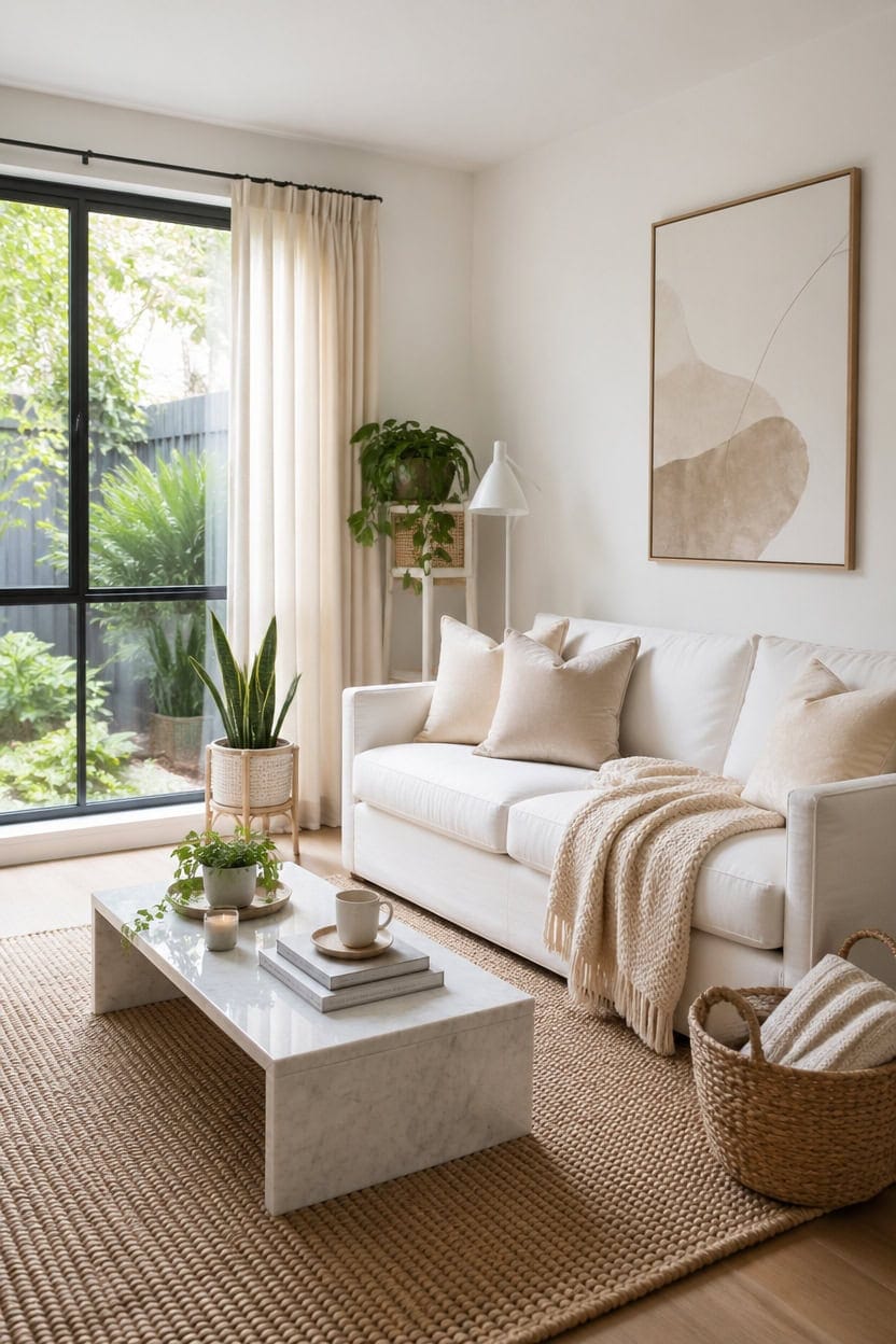 elegant low maintenance decor