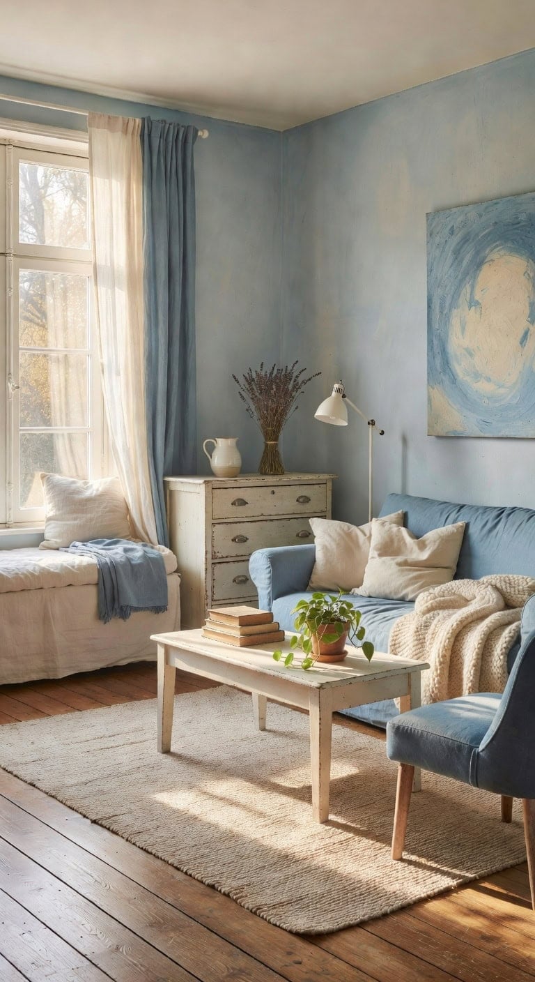 french country living room