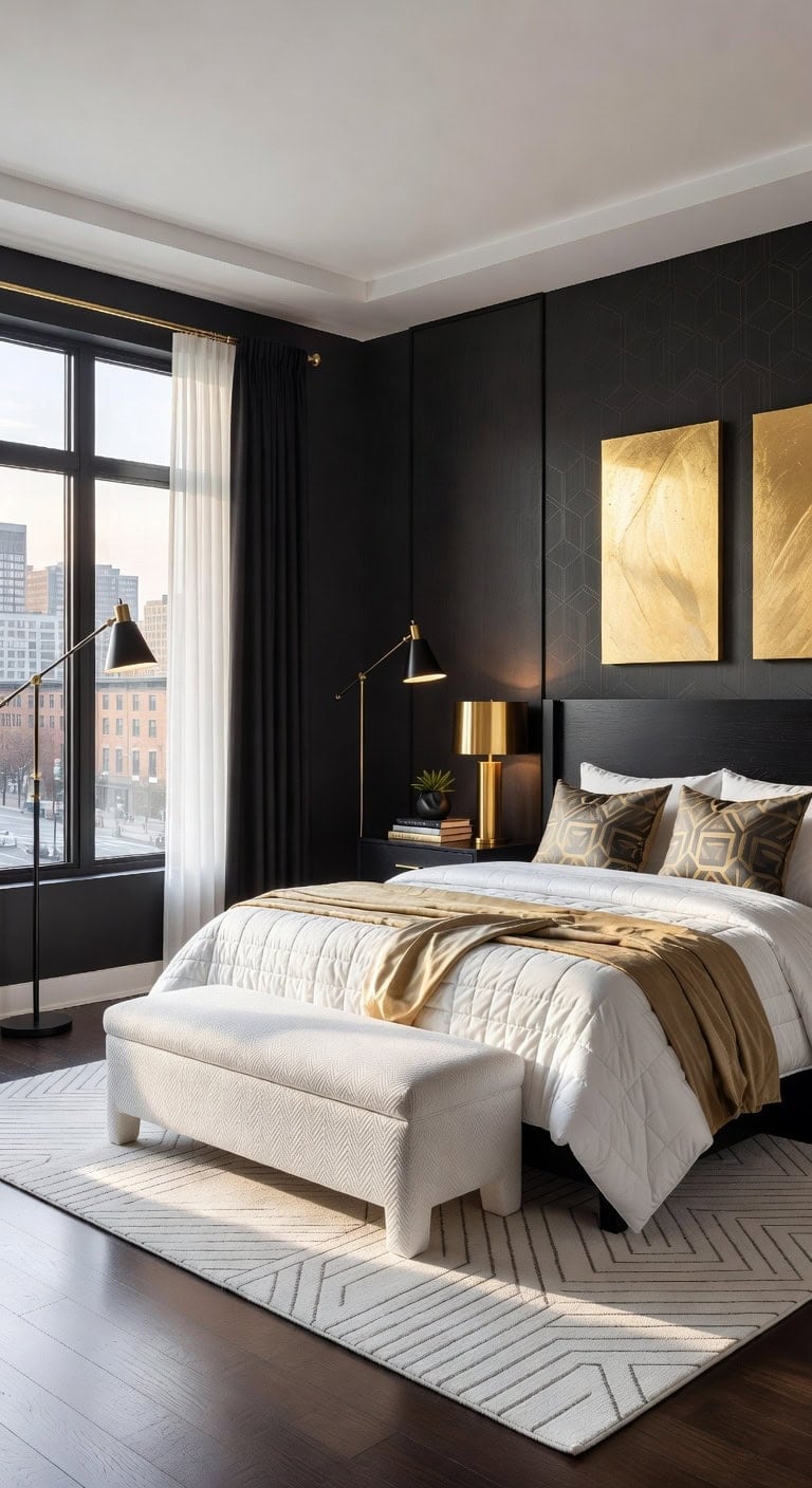 geometric elegance in subtle tones