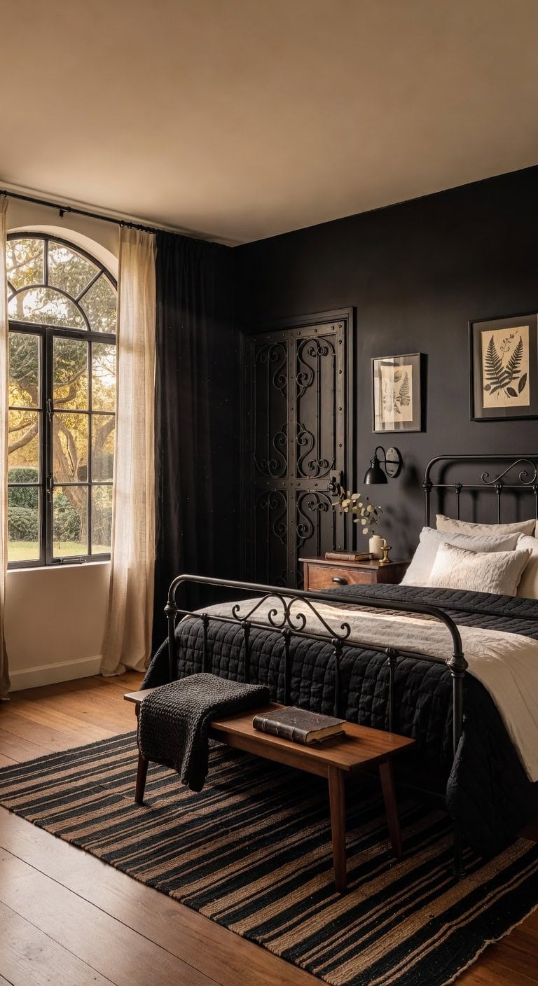 heritage black iron elegance