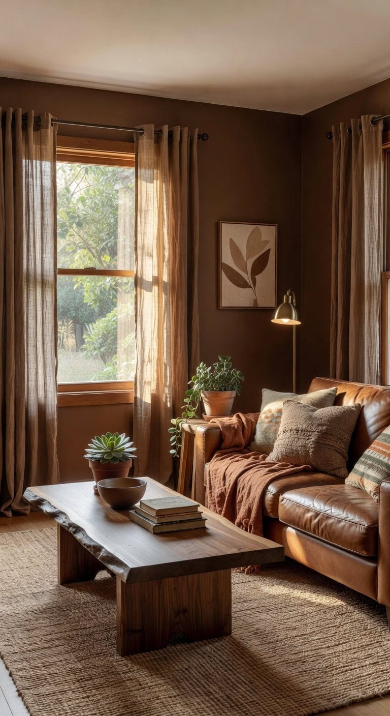 live edge organic living room