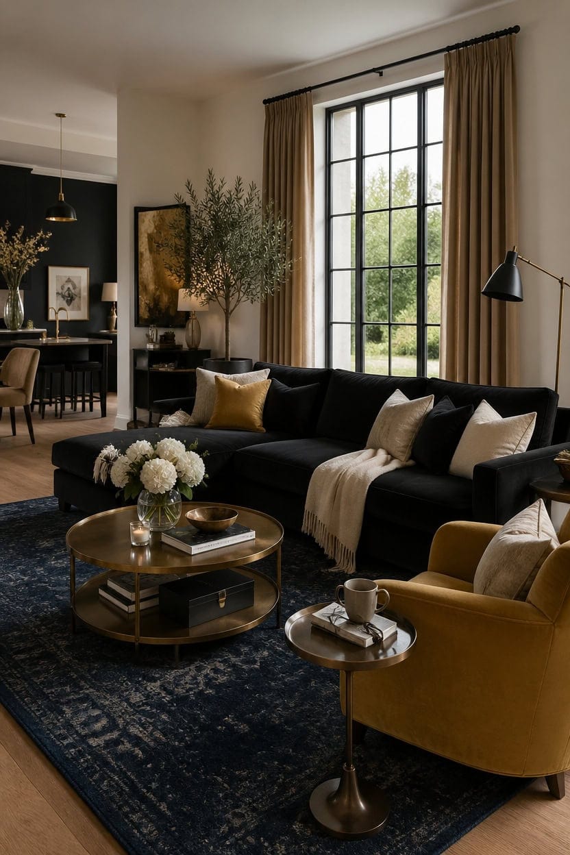 luxe plush family living