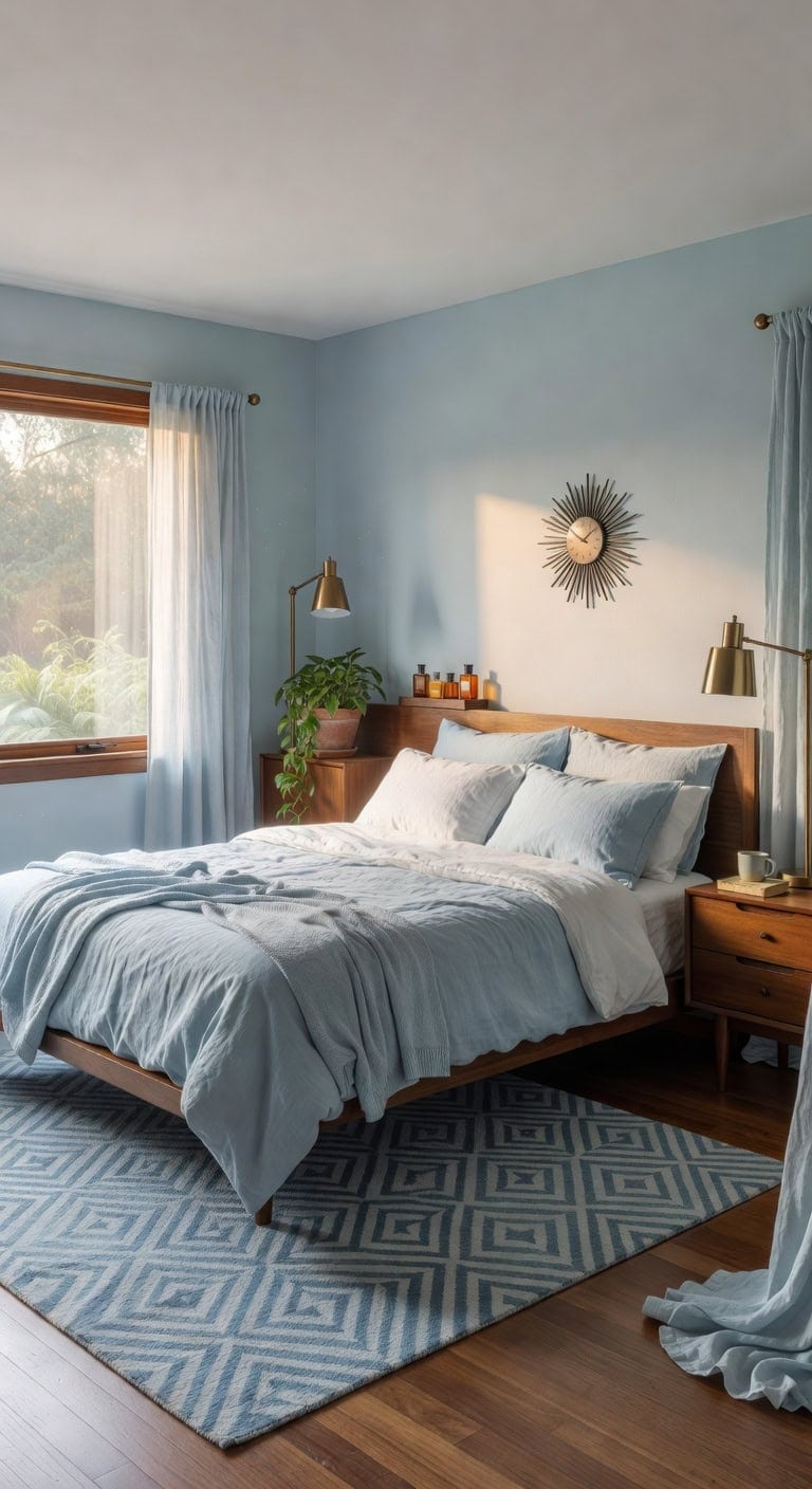 misty blue walnut retreat