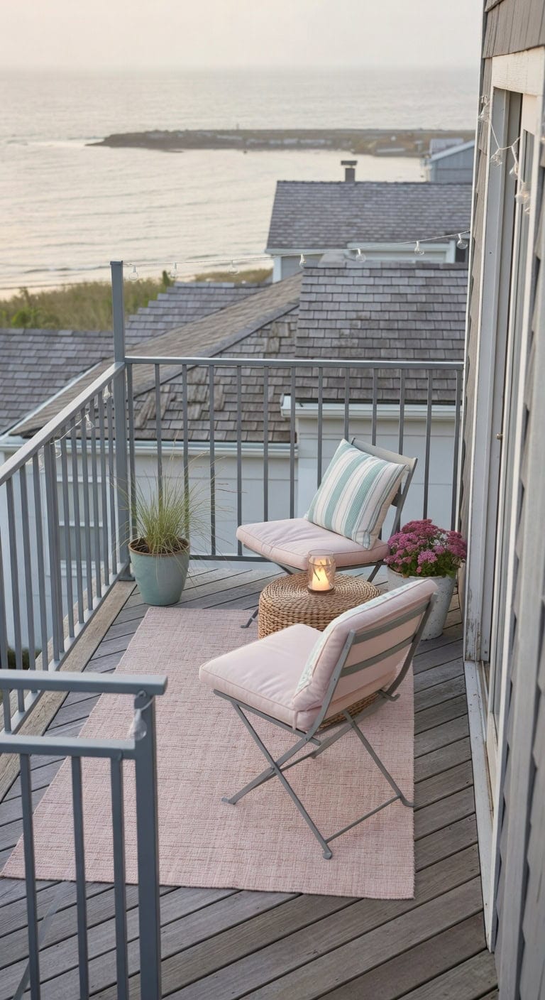 pale pink coastal slate retreat