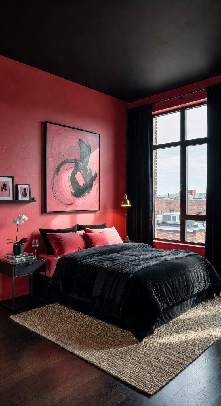 rose red gallery bedroom