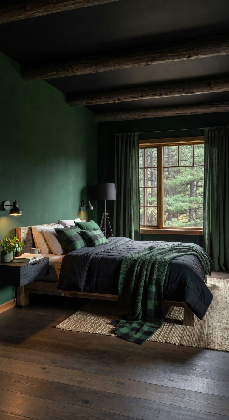 rustic cabin bedroom d cor