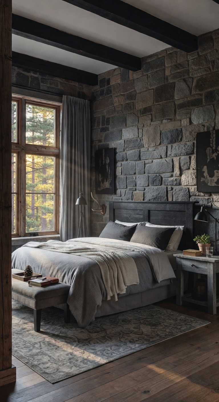 rustic cabin modern retreat