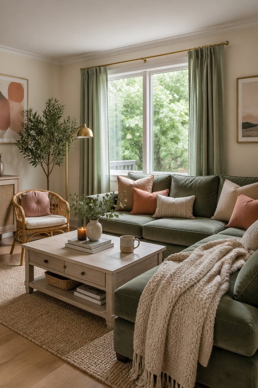 sage and cream sanctuary