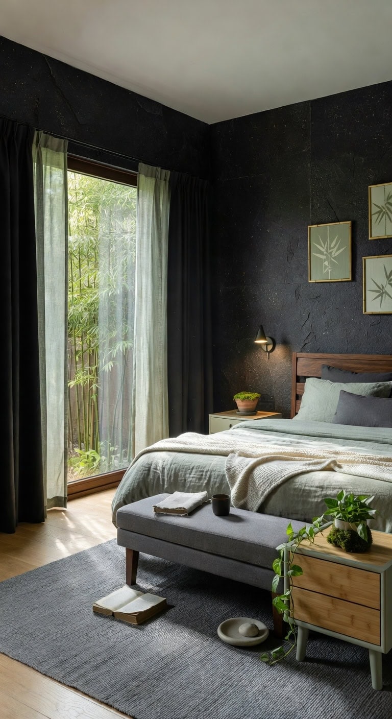 sage green bamboo sanctuary